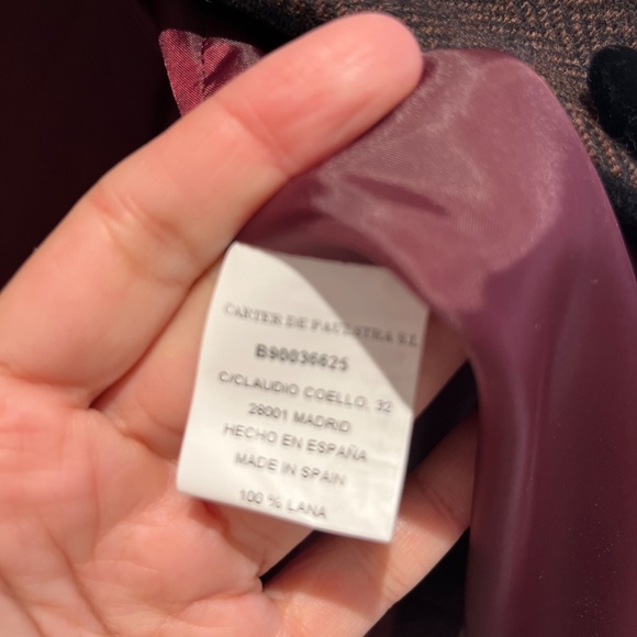 100% Wool Fitted Jacket - Picture 9 of 9